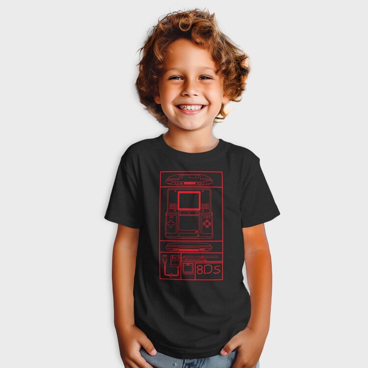 Retro Gaming 8 Bit, Tricou Copii