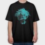 Einsten, Tricou Oversize Barbati (Unisex)