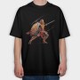Elf Knight, Tricou Oversize Barbati (Unisex)