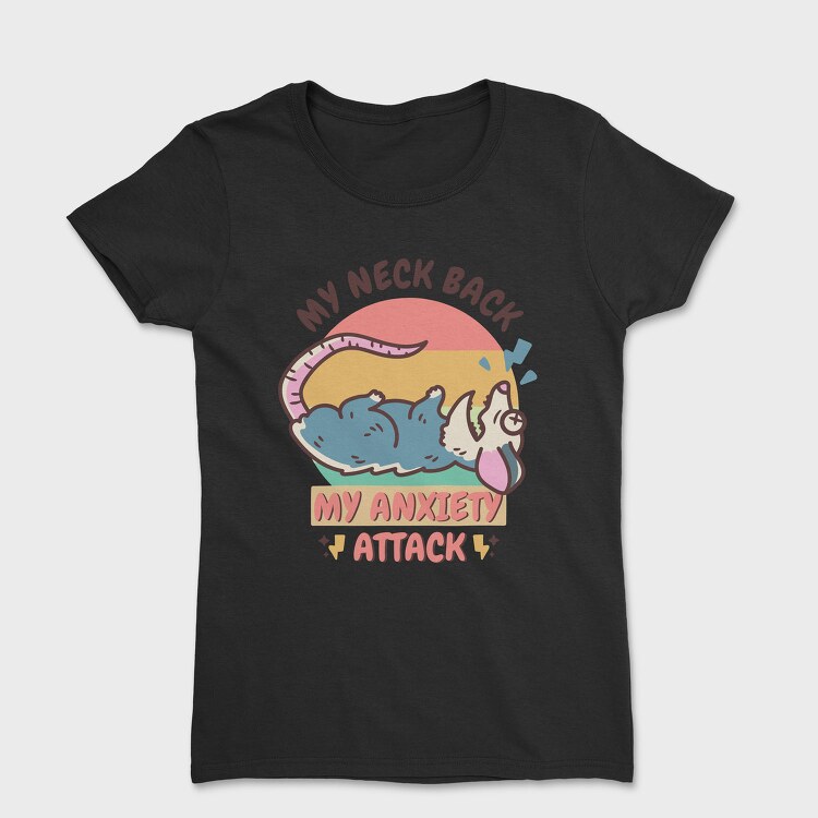 Anxiety Opossum, Tricou Femei