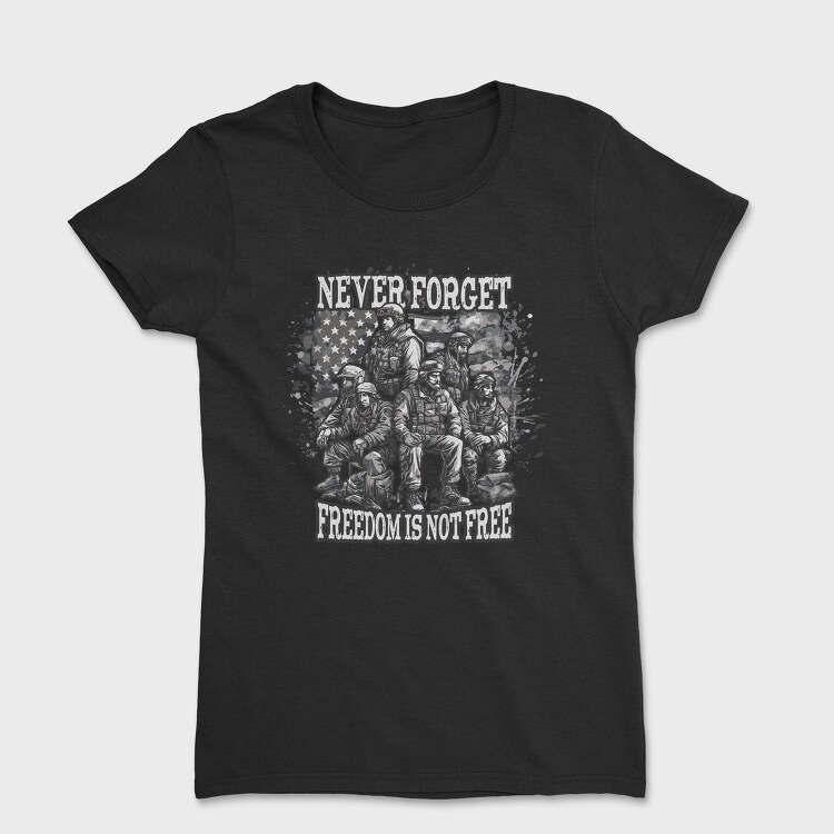 Army United States Patriotic, Tricou Femei