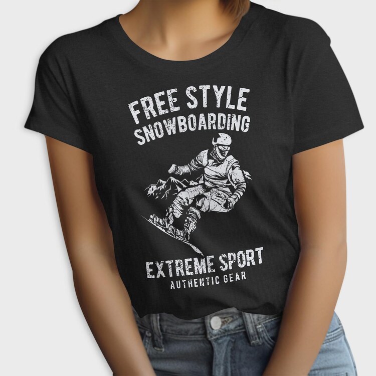Free Style Snowboarding, Tricou Femei