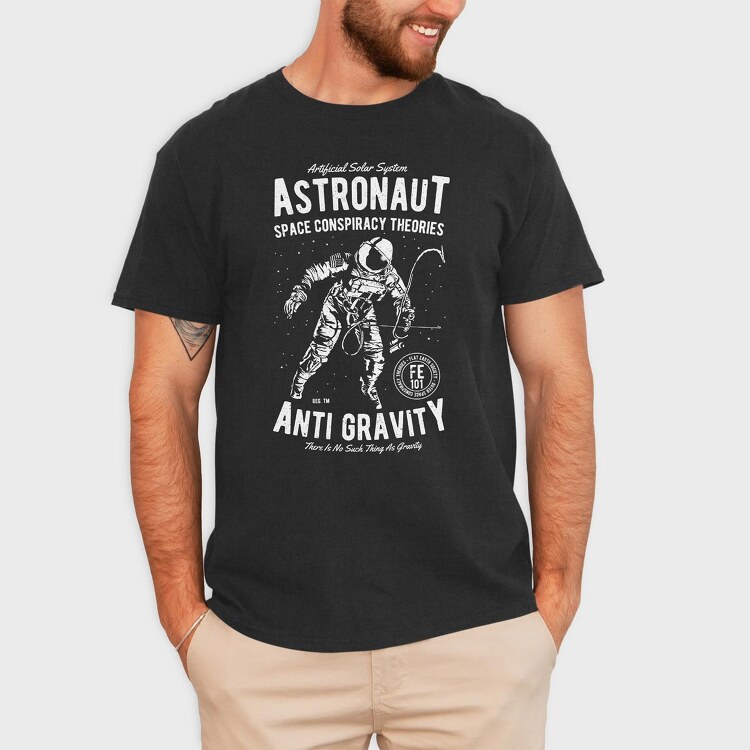 Space Conspiracy Theories, Tricou Barbati (Unisex)