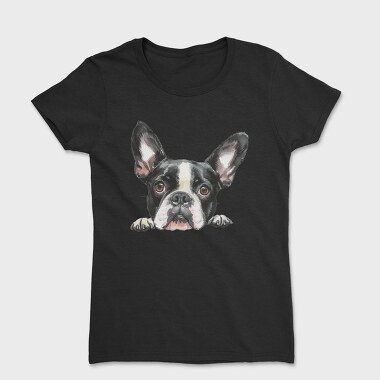 French Bulldog Peep, Tricou Femei