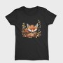 Fox Sleeping Cute, Tricou Femei