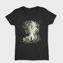 Forest Silhouette Girl, Tricou Femei