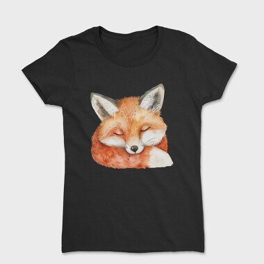 Fox Sleeping Face, Tricou Femei