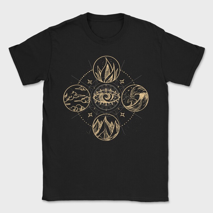 Elements Celestial, Tricou Barbati (Unisex)