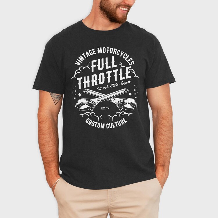 Full Throttle, Tricou Barbati (Unisex)