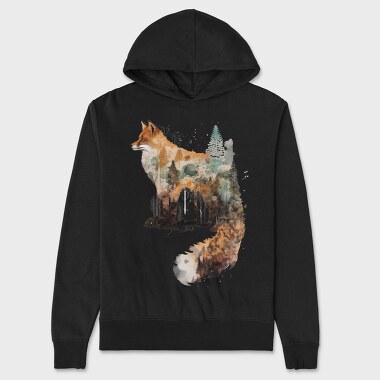 Forest Spirit Symphony, Hanorac Oversize Barbati (Unisex)