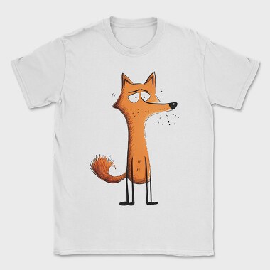 Fox Sad Face, Tricou Barbati (Unisex)