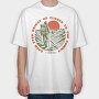 Each Step Brings Us Closer to the Summit, Tricou Oversize Barbati (Unisex)