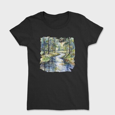 Forest Stream Bridges, Tricou Femei