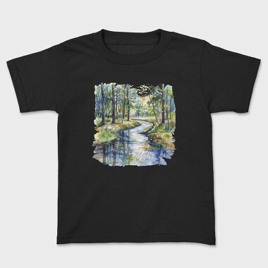 Forest Stream Bridges, Tricou Copii