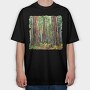 Forest Trees Majestic Re, Tricou Oversize Barbati (Unisex)