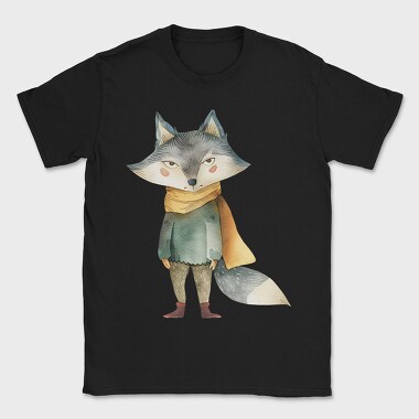 Fox Scarf Club, Tricou Barbati (Unisex)