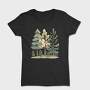 Forest Trees Moss, Tricou Femei