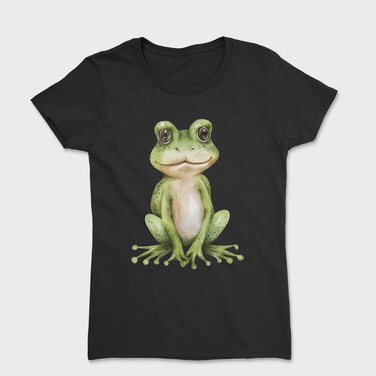 Frog Cute Animal, Tricou Femei