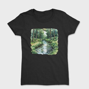Forest Stream Garden, Tricou Femei