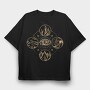 Elements Celestial, Tricou Oversize Barbati (Unisex)
