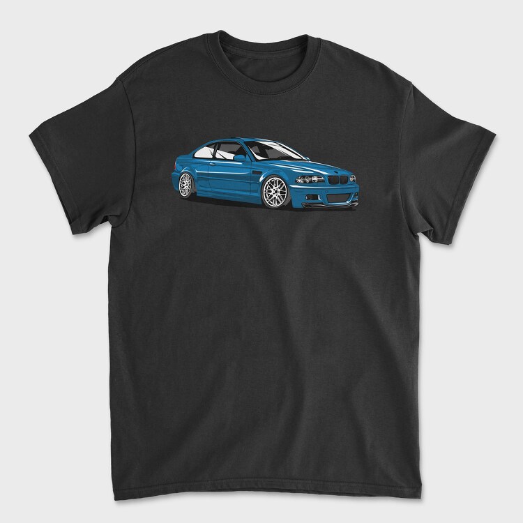 Bmw E46 M3, Tricou Barbati (Unisex)
