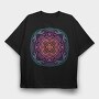Egypt Mandala, Tricou Oversize Barbati (Unisex)