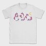 Eating Reading Sleeping Unicorn, Tricou Barbati (Unisex)