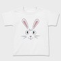 Easter Rabbit Face, Tricou Copii