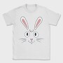 Easter Rabbit Face, Tricou Barbati (Unisex)