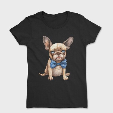 French Bulldog Bowtie, Tricou Femei