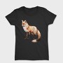Fox Sitting Pose, Tricou Femei