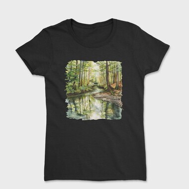 Forest Stream Mist, Tricou Femei