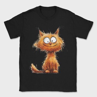 Funny Quirky Cat Sublimation 96261272, Tricou Barbati (Unisex)