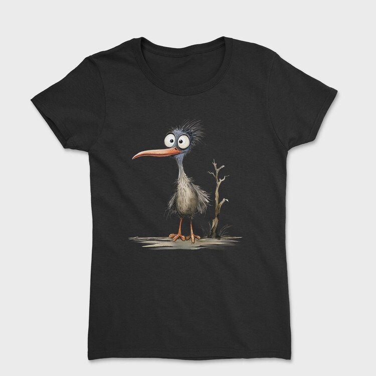 Funny Kiwi Clipart, Tricou Femei