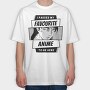 Anime Hobby, Tricou Oversize Barbati (Unisex)