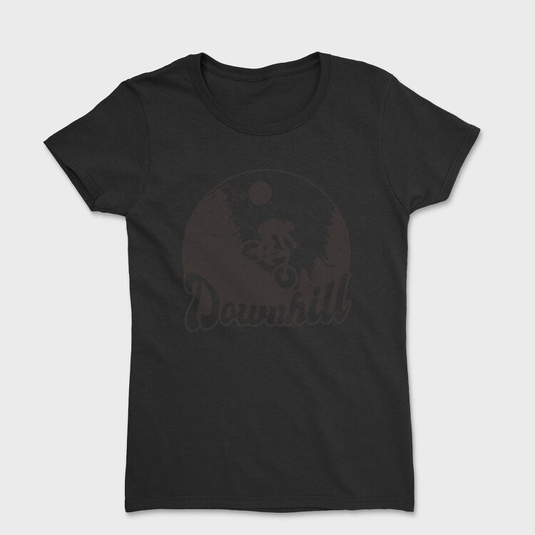 Downhill Monochrome, Tricou Femei