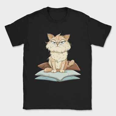 Fuming Feline Ponder, Tricou Barbati (Unisex)