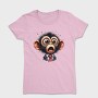 Funny Monkey Glasses, Tricou Femei