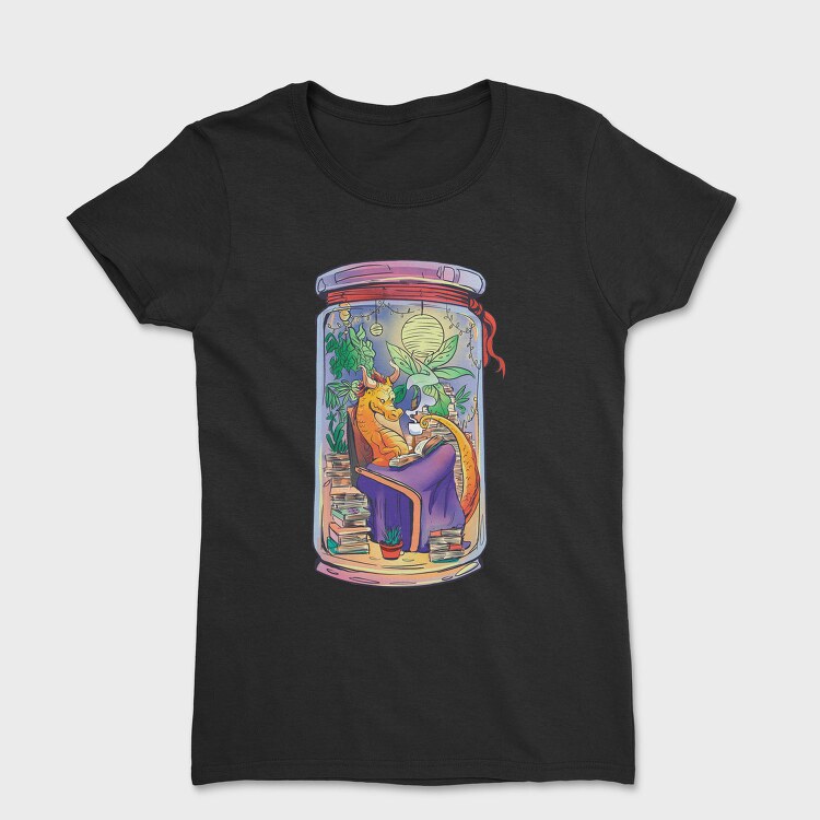 Dragon Jar Chill Book, Tricou Femei