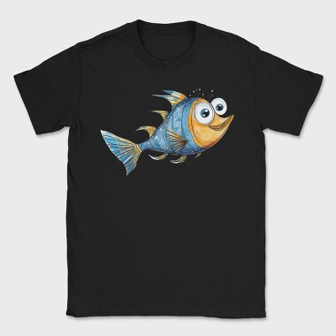 Funny Fish Eyes, Tricou Barbati (Unisex)