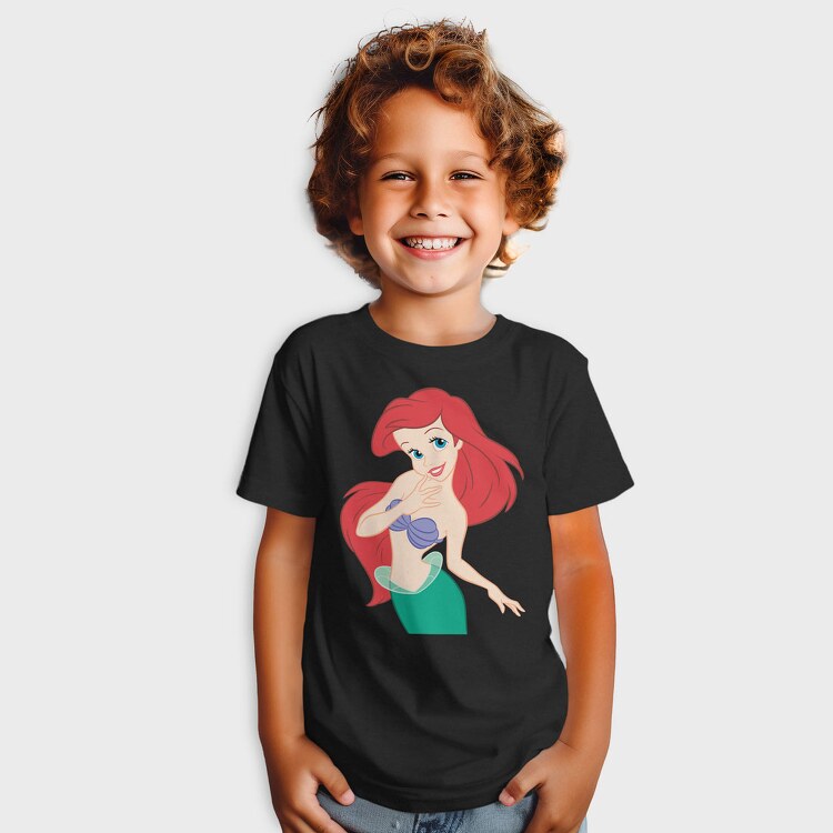 Cartoon Retro La Sirenta 3, Tricou Copii