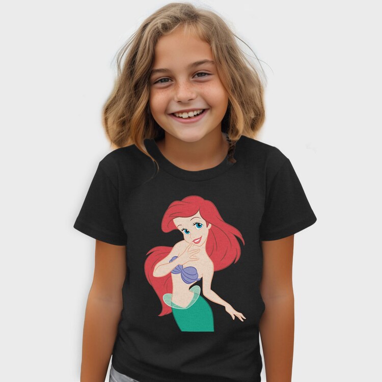 Cartoon Retro La Sirenta 3, Tricou Copii