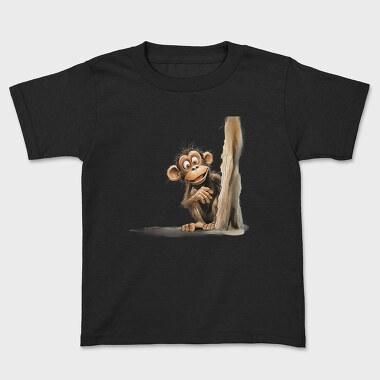 Funny Monkey Peek, Tricou Copii