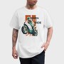 Motorcycle SportArt Japanese, Tricou Barbati (Unisex)