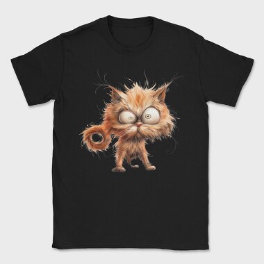 Furry Monster Cat, Tricou Barbati (Unisex)