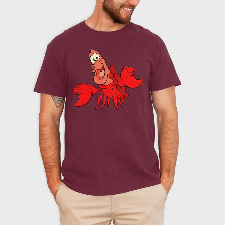 Cartoon Retro La Sirenta 4, Tricou Barbati (Unisex)