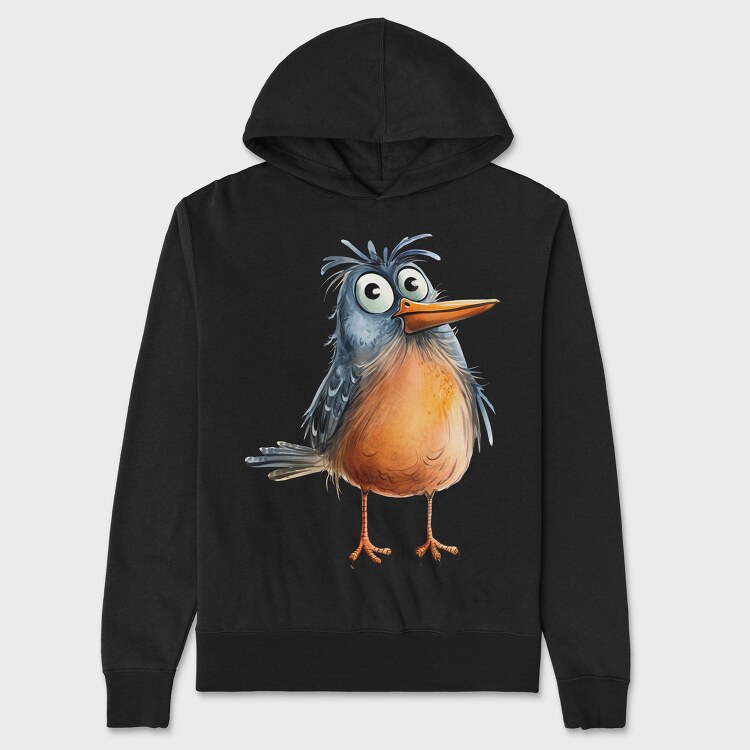 Funny Bird Clipart 20 Png 99369506, Hanorac Oversize Barbati (Unisex)