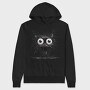 Fuzzy Monster Eyes, Hanorac Oversize Barbati (Unisex)