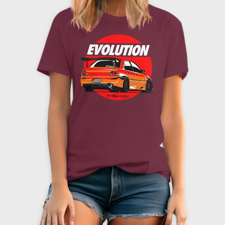 Lancer Evo 9, Tricou Barbati (Unisex)