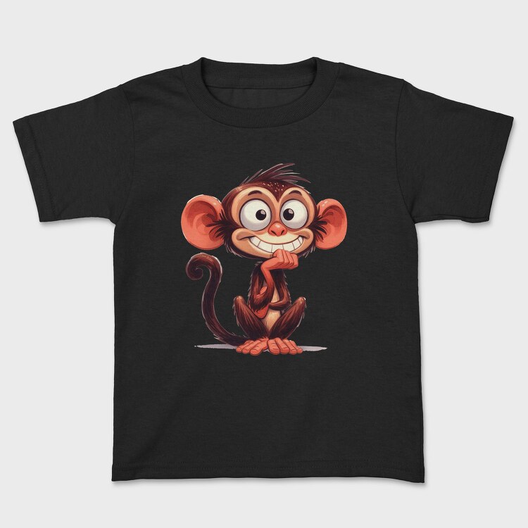 Funny Monkey Smile, Tricou Copii